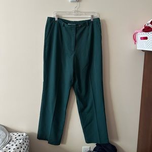 Sag Harbor Green Dress Pants